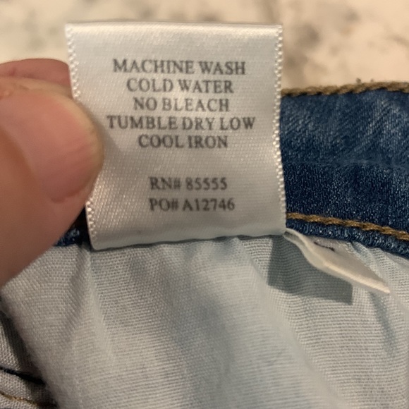 Pistola Medium Wash Distressed Ankle Zip Jeans Size 27 - Picture 10 of 13